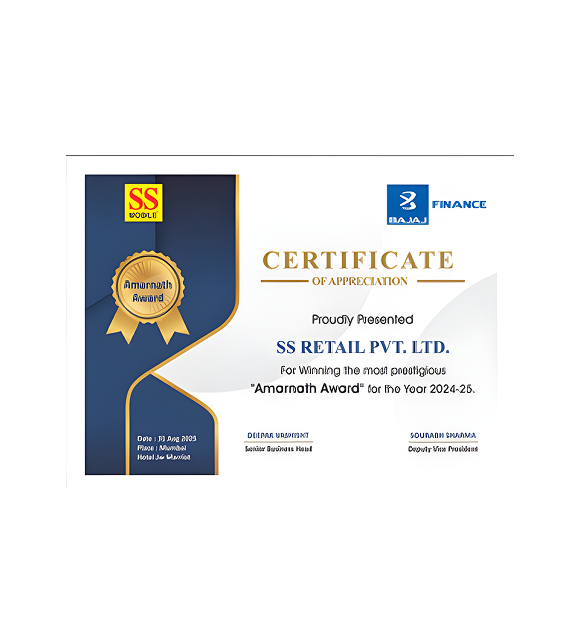 Amarnath Award by Bajaj Finance