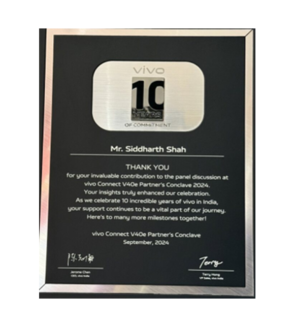 VIVO Connect Partner's Conclave Award