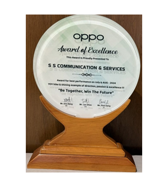 OPPO Best Performance Award